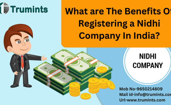 What are The Benefits Of Registering a Nidhi Company In India