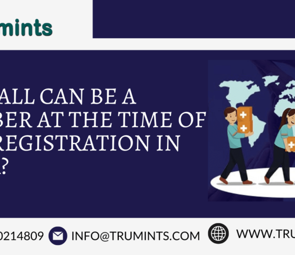 Who all can be a member at the time of NGO Registration in India?