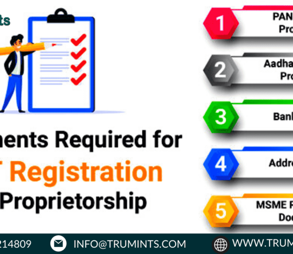 GST Registration for Proprietorship